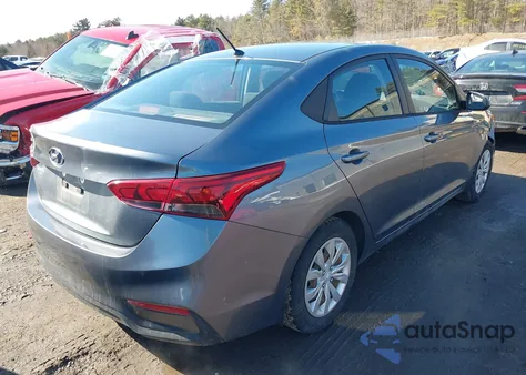 2020 Hyundai Accent Se из США, поврежденный, VIN 3KPC24A62LE097232